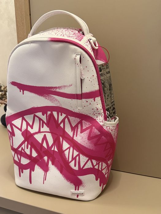 ghiozdan sprayground pink vandal
