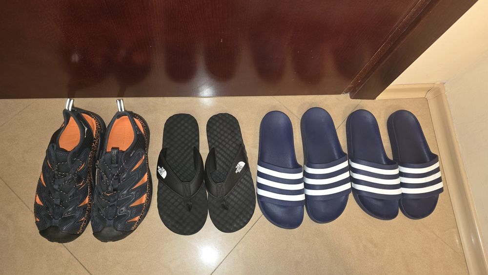 Мъжки чехли и сандали Adidas, TheNorth Face, Hoka