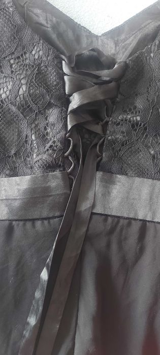 Rochie ocazie neagră lungă