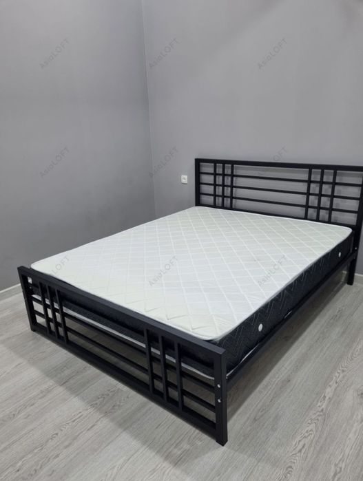 АКЦИЯ Металлическая двуспальная полуторка Односпальные кровать темирли
