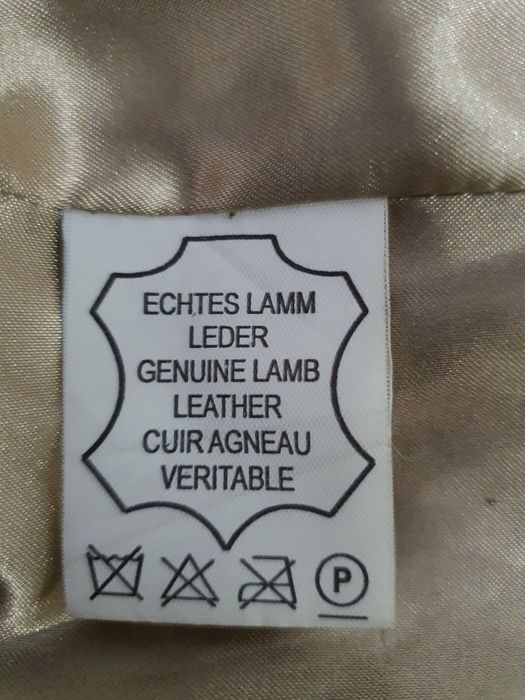 Geacă din piele naturală, de miel