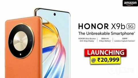 Honor X9b 5G 8+8 Turbo Ram