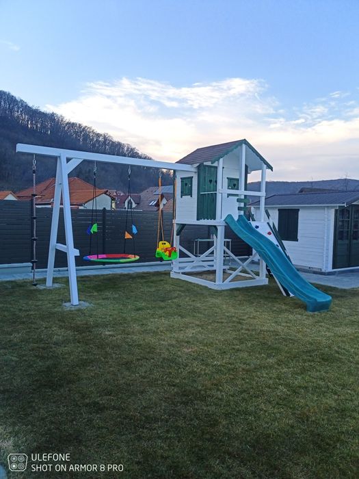 Loc de joaca, Casute copii,Casuta gradina,Tobogan