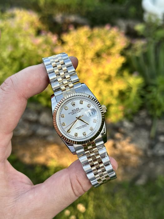 Rolex datejust 36,mm gray dial