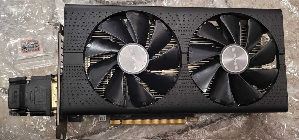 Placa video gaming rx 570 de 8 gb ddr5/ 256 biti
