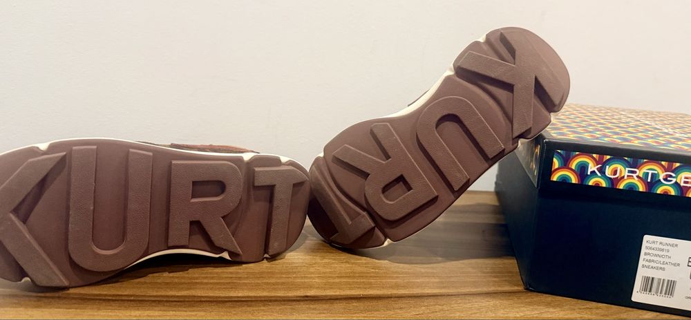 Кожени маратонки Kurt Geiger London Kurt Runner