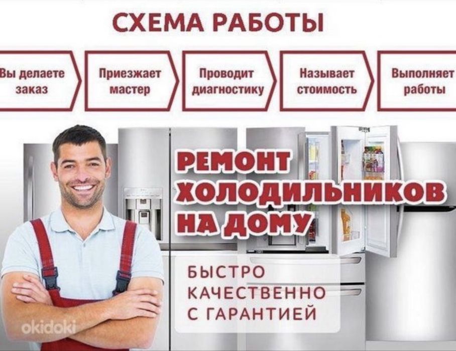 Ремонт холодильников с выездом