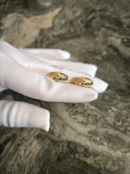 Золотые серьги Бренд Sokolov