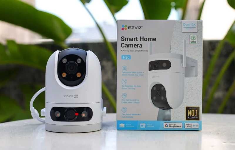 Camera supraveghere Wireless EZVIZ H9c Dual 3MP + 3MP Auto Tracking Sigilata Garantie