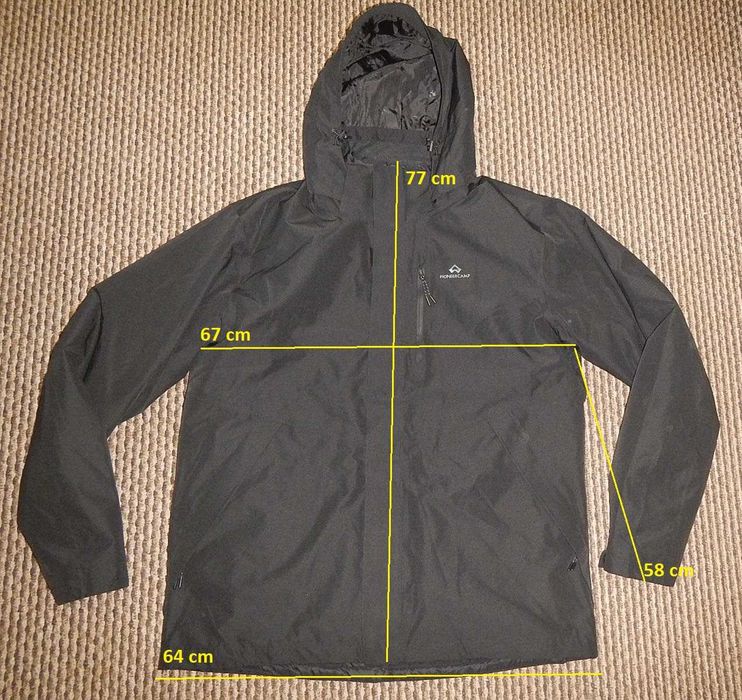 Geaca Pioneer Camp Men's 3-in-1. Marimea XL-Men. Noi.