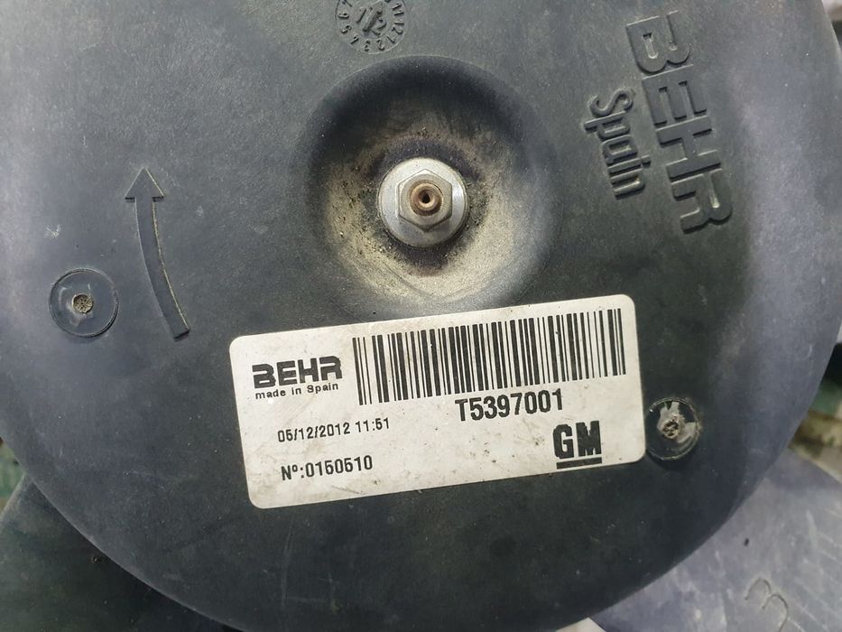 Electroventilator gmv 560961104 Opel Meriva 2 (2010 - 2014) 1.4 benzina A14NEL 1.4 benzina A14NEL A14NEL