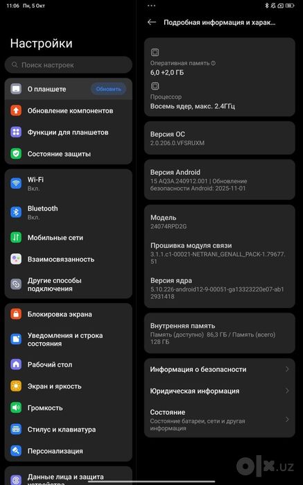 Planshet Redmi Pad Pro 5G