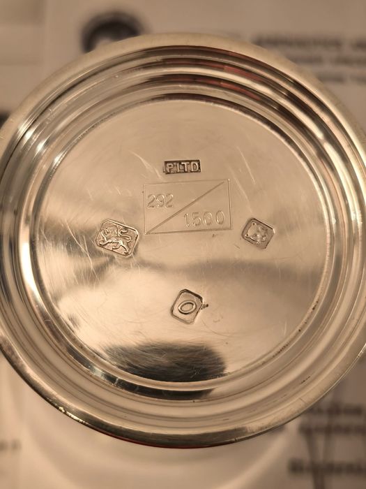 Сребърна чаша NASA Аполо 11