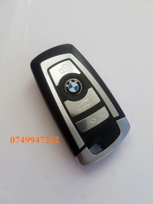 Carcasa cheie 4 butoane logo BMW X3 X5 X6 F10 F20 F30 F40 F13 F14 F01