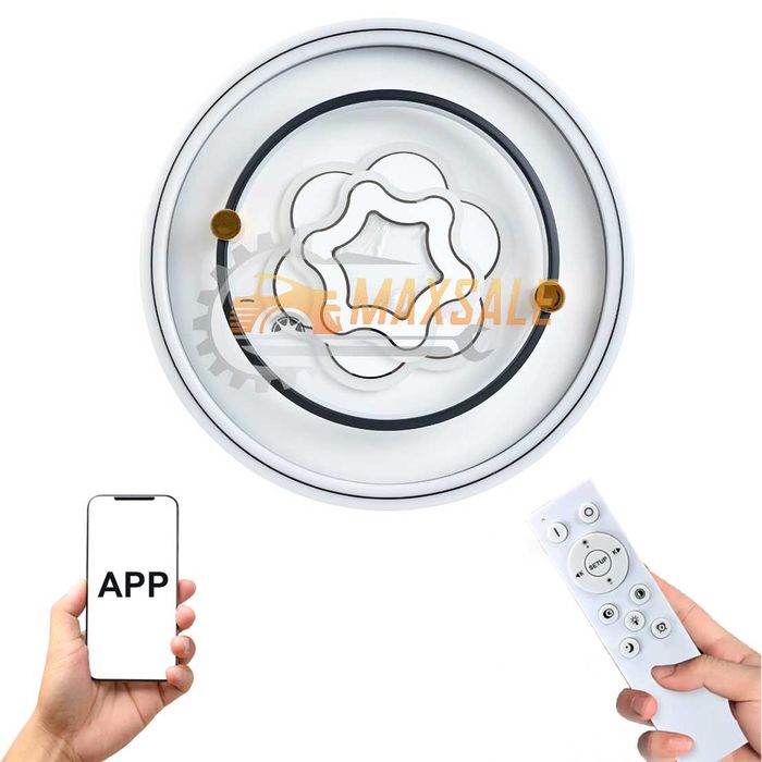 LED лампа полилей абажур плафониера таван за дома стилен дизайн 100W