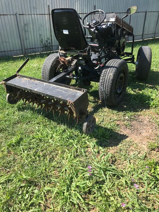 tractoras Vanguard  in 2 pistoane schimb pe animale capre sau mielute