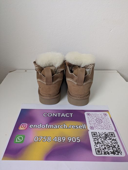 Ugg Lowmel maro Chestnut (mărimi: 37,38,40)