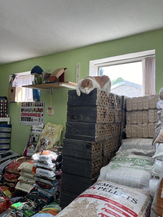 Пелети и екобрикети от дърво и слънчоглед