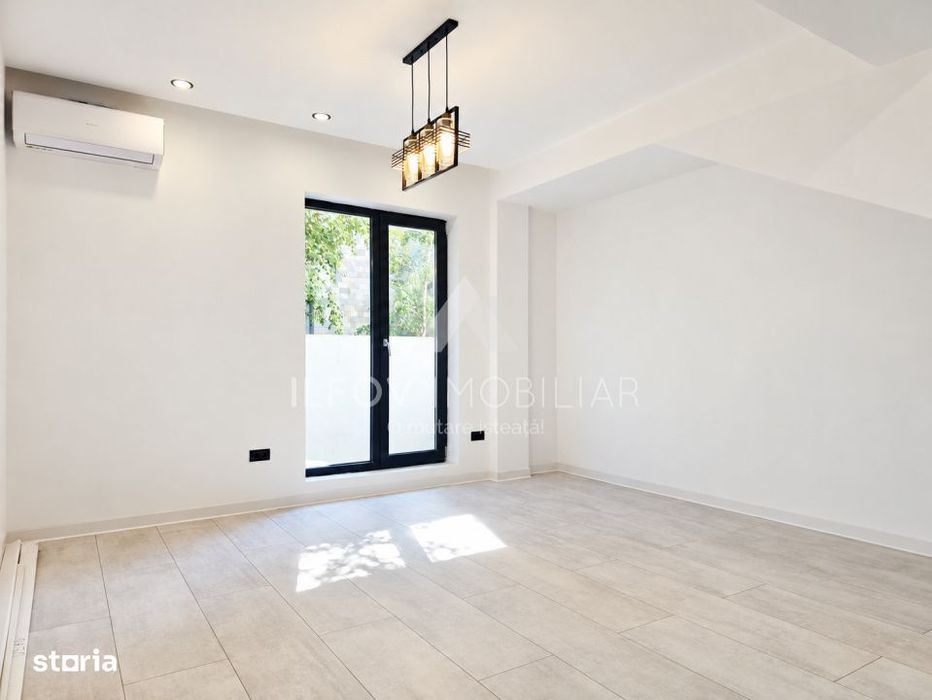 Apartament 2 camere 49.50mp, gradina 65 mp, bloc boutique, parcare