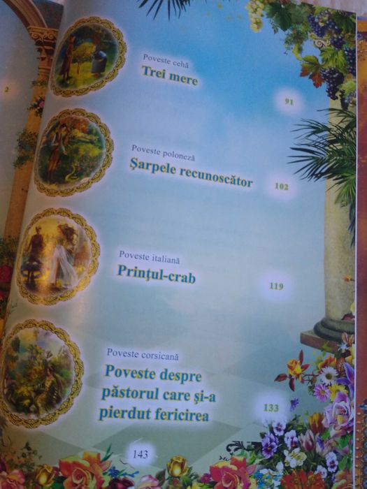 Cartea Povesti pentru prinți și prințese mici