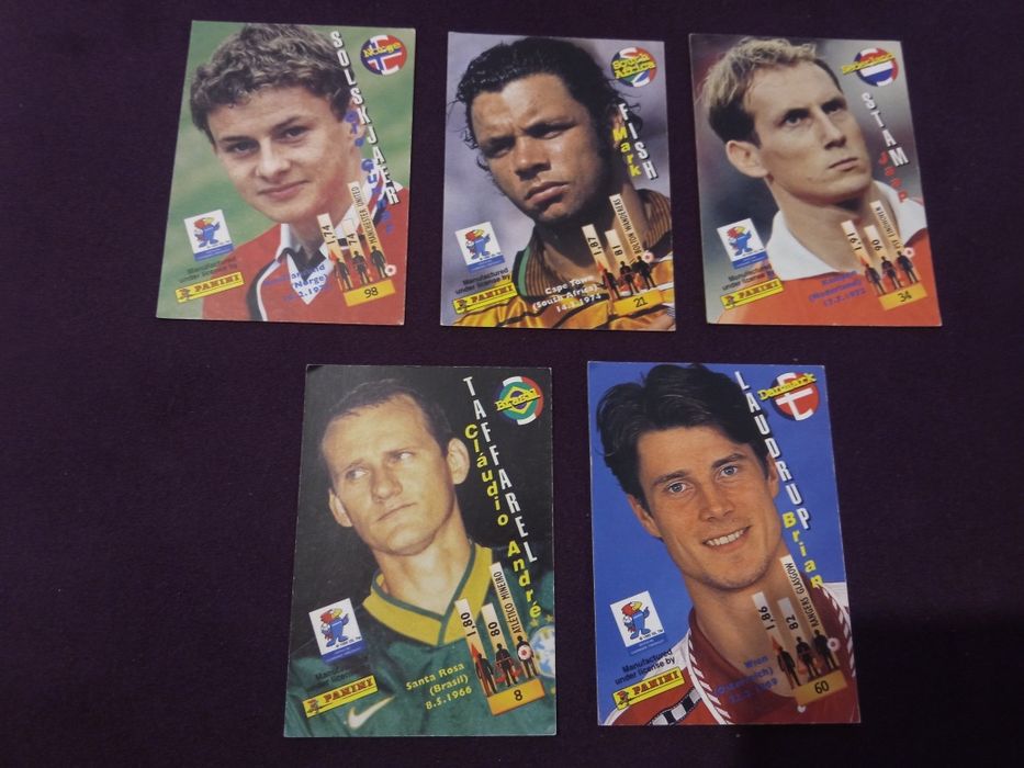 Карти Панини Panini Световно 1998
