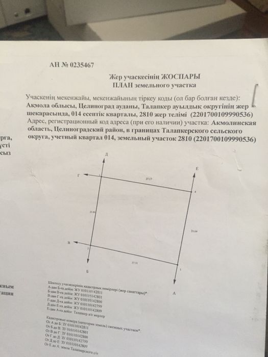 Жер сатылат арзан багамен