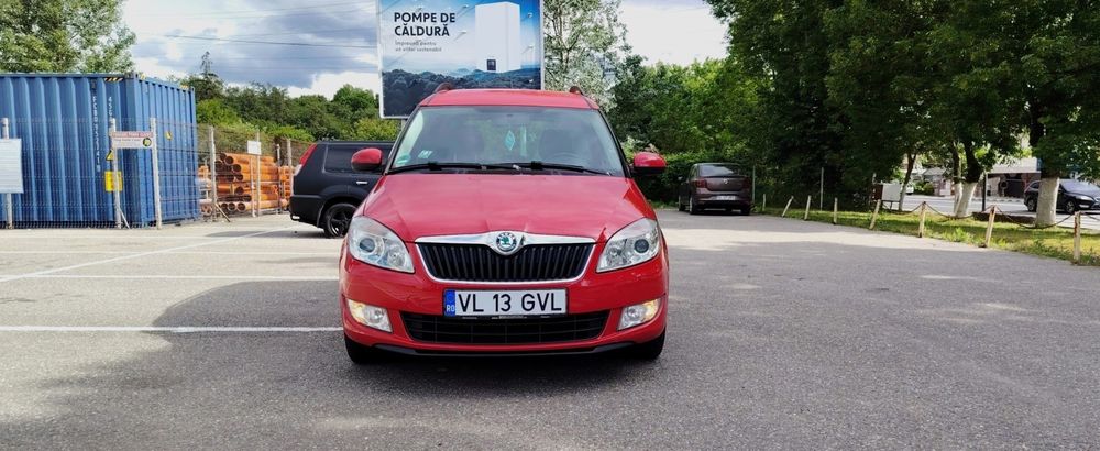 Skoda Roomster Fab 2013 Euro 5 Motor 1,2 Benzină În 4 Pistoane De 105 Cai Climă Ok Jante Recent Înmatriculată Pe RO