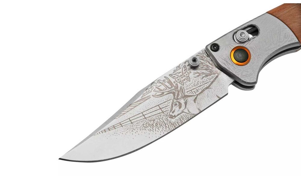 Cutit Benchmade Mini Crooked River Art Series - Negociabil