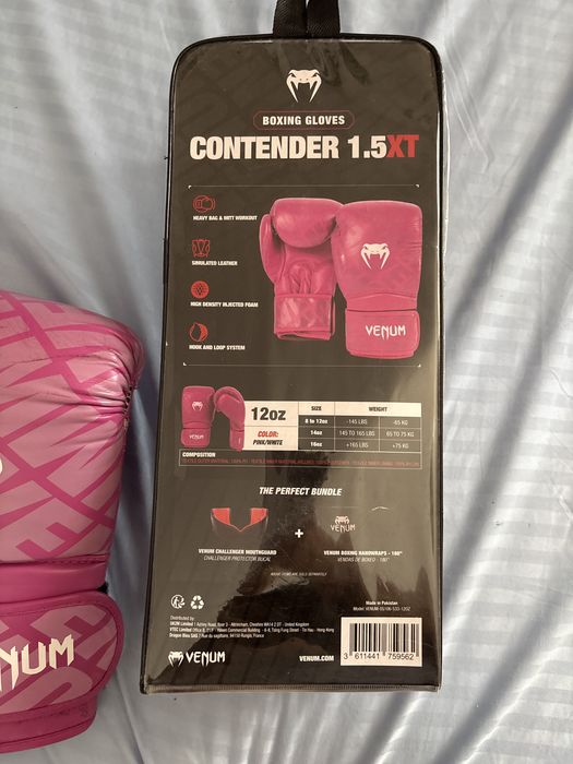 Manusi box Venum Contender 1.5 XT roz (12 oz)