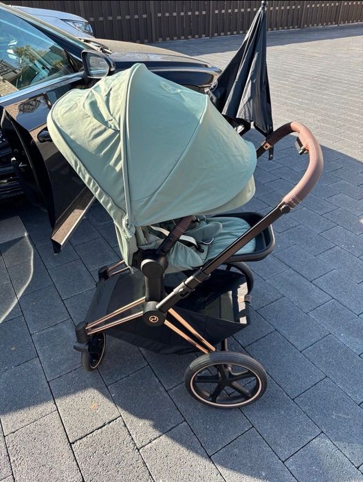 Cybex Priam Platinum шаси Rose Gold