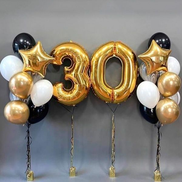 Гелий 27 шаров баллон