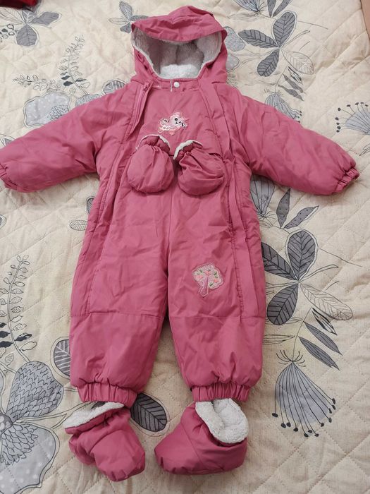 Зимен космонавт за момиченце на 9-12 м