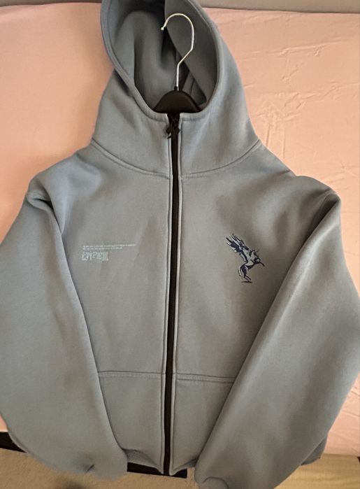 Hyper unicorn full zip hoodie