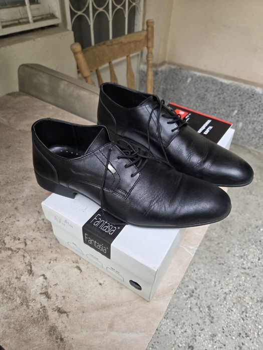 Обувки мъжки почти нови естеств.кожа