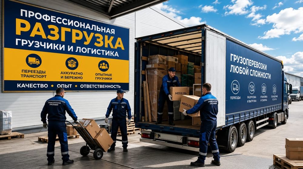 Услуги грузчики от 3000