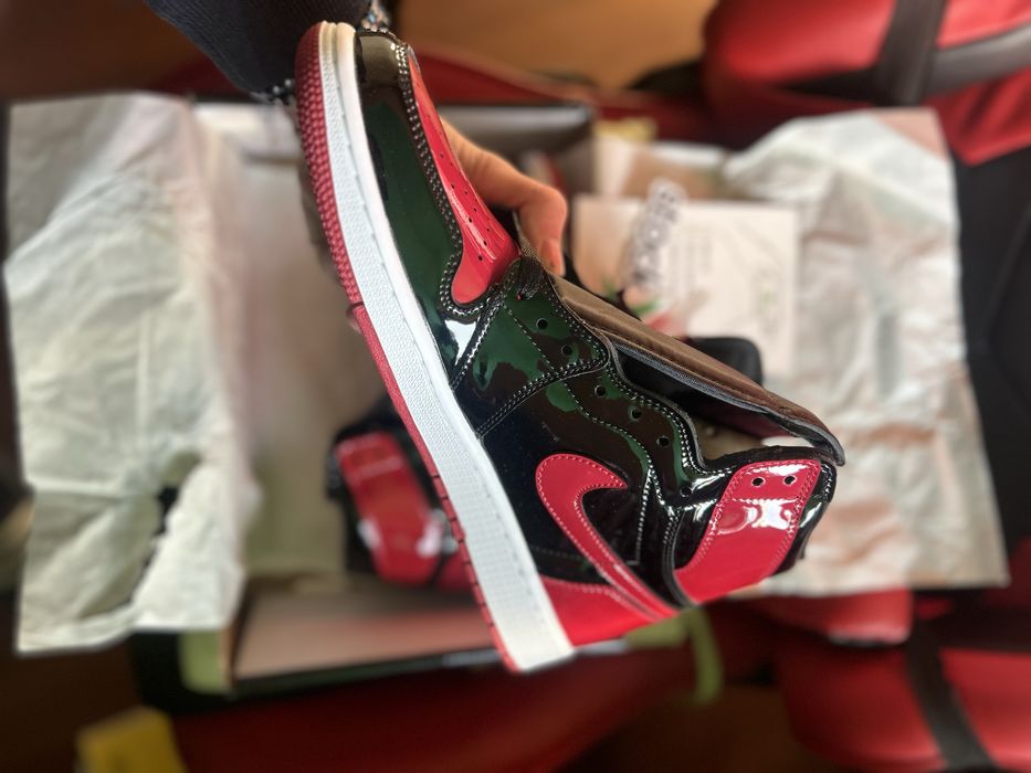 Jordan 1 High Patent Red Originali StockX+LegitCheck