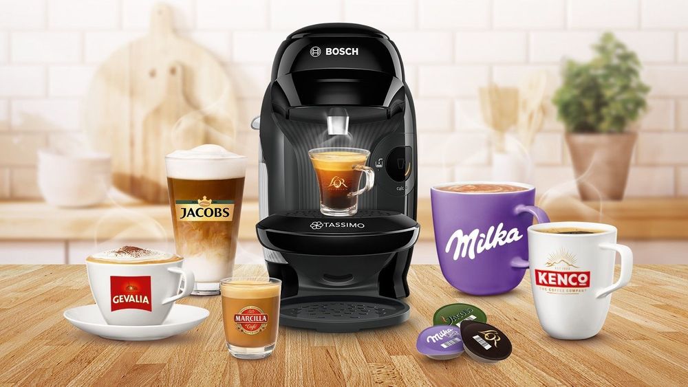 Espressor capsule Bosch Tassimo Style, 1400 W, 3.3 bar,nou