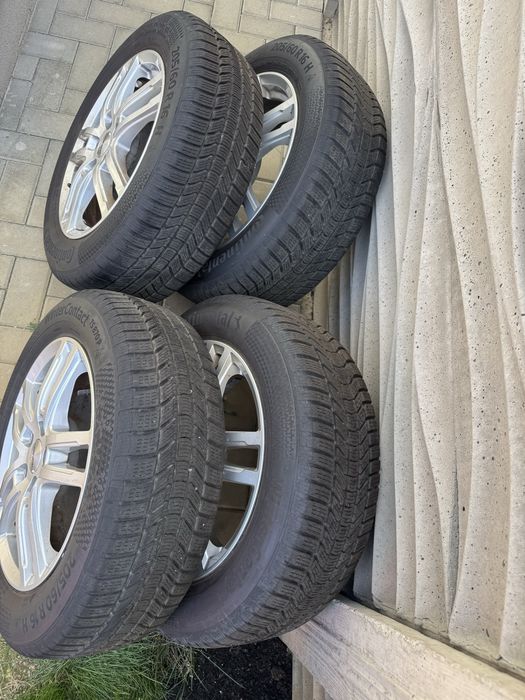 Jante aliaj  Ford Focus MK4 16 cu cauciucuri M+S Continental