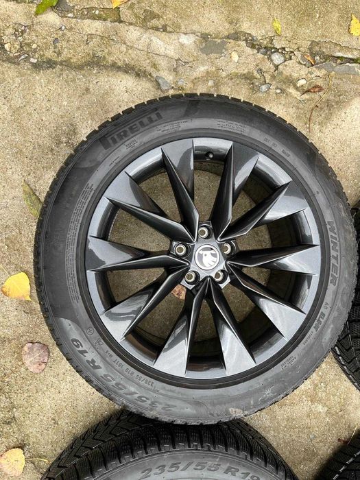 Set Jante + cauciucuri de iarnă Skoda Enyak 235/55 R19 255/50 R19