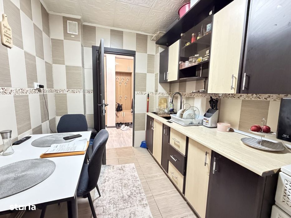 Apartament 3 camere, Mioveni, A-uri, et1, mobilat