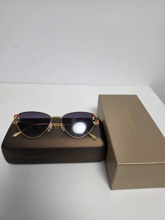 Ochelari de soare Bvlgari cat-eye