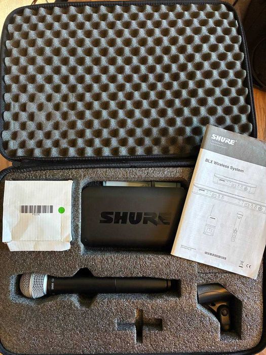 Shure BLX24/SM58 S8 sistem wireless microfon
