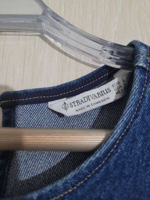 Джинсовое платье