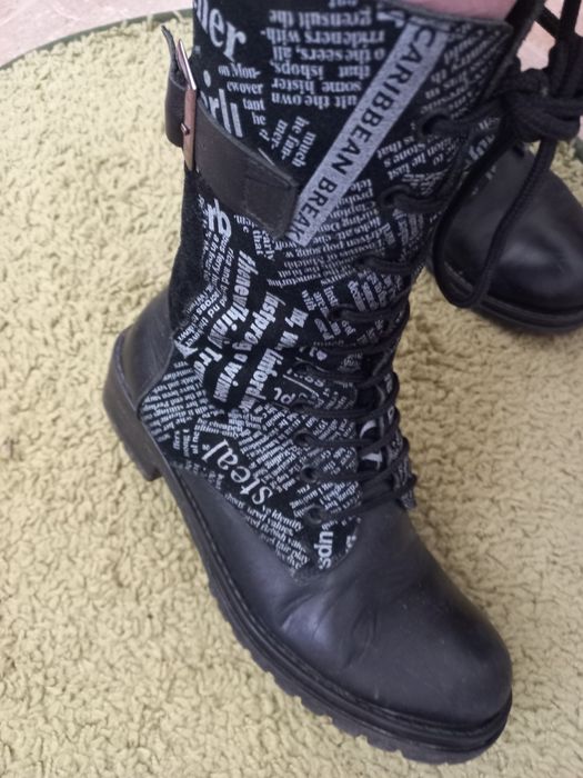 Bocanci de piele 35-36