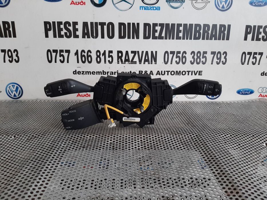Ansamblu Banda Spira Spirala Volan Airbag SZL Maneta Semnalizare Stergatoare Ford Focus 2 C Max Cod 4M51-14A664-AB Dezmembrez Ford Focus 2 Facelift An 2008-2009-2010-2011 1.6 Tdci Euro 5