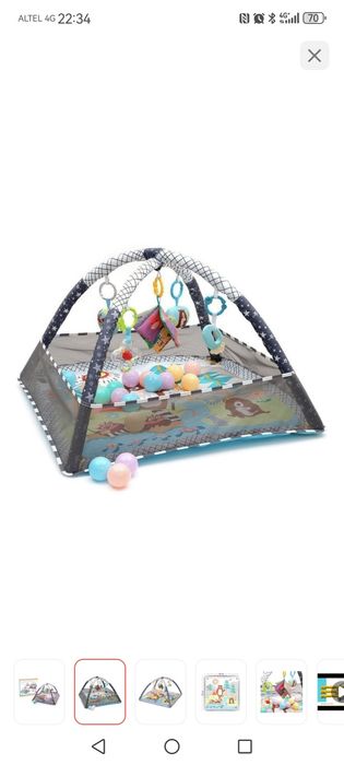 Детский развивающий коврик