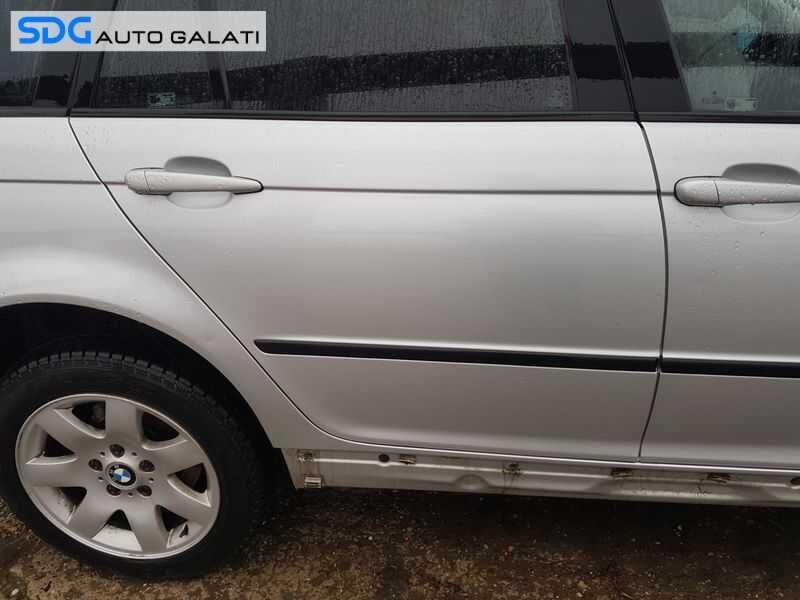 Usa Portiera Dreapta Spate Dezechipata BMW Seria 3 E46 Berlina Sedan 1998 - 2006 Culoare 354/7 Titansilber Metallic