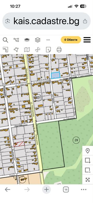 Урегулиран парцел 700 кв м с Стожер