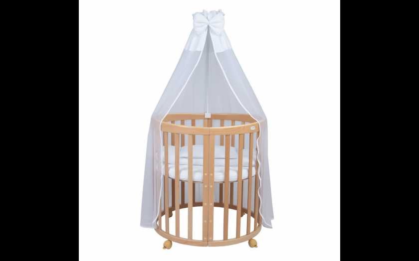 Комплект Кошара за Бебе Смарт 7в1 Овал, Детско Легло 0-10 Натурал 88
