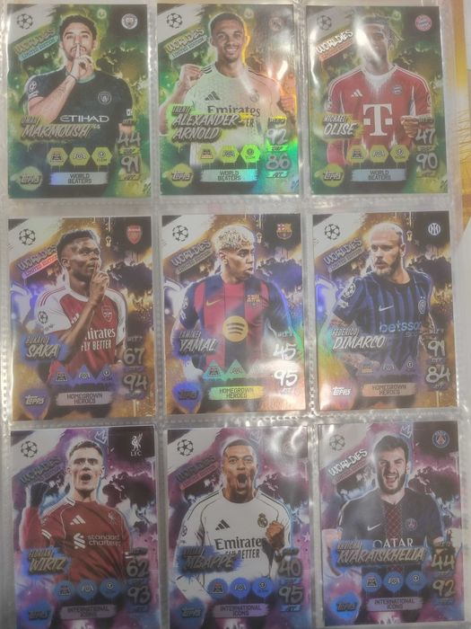 Topps Match Attax 25/26 карти